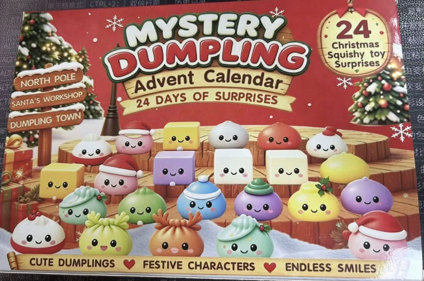 Squishy Dumpling Advent Calendar