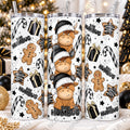Funny Bah Humbug Highland Cow 20oz Christmas tumbler