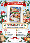 Traditional Christmas Dot-to-Dot Book cover option