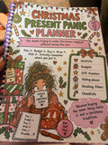 Christmas Present Panic Planner for mums, A4 spiral gift tracker