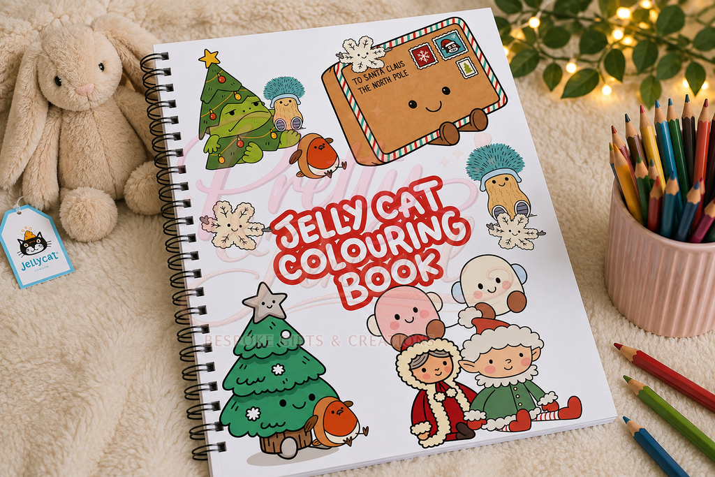 Jelly Cat colouring book